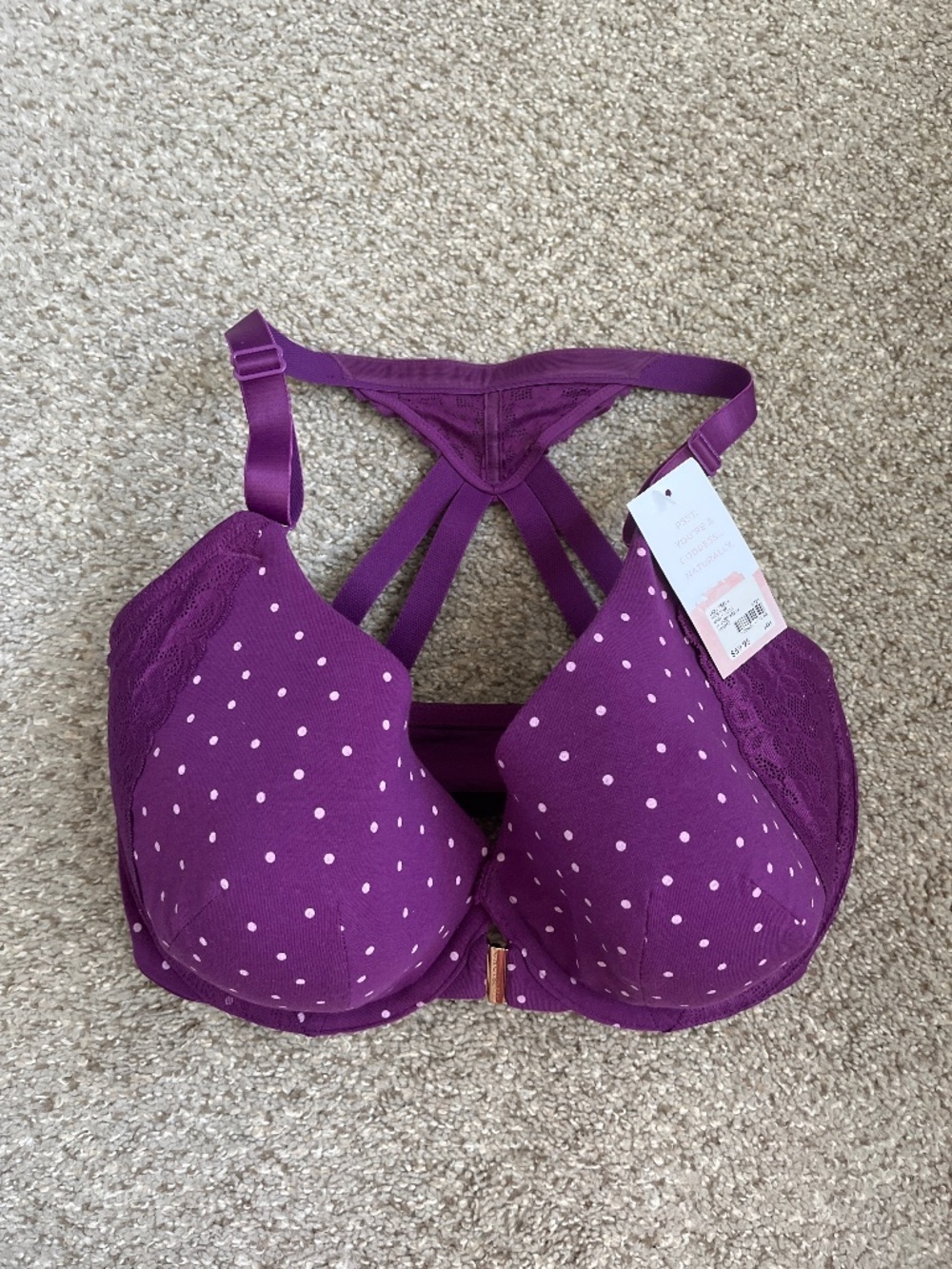 Cacique lightly lined t-shirt bra 34H